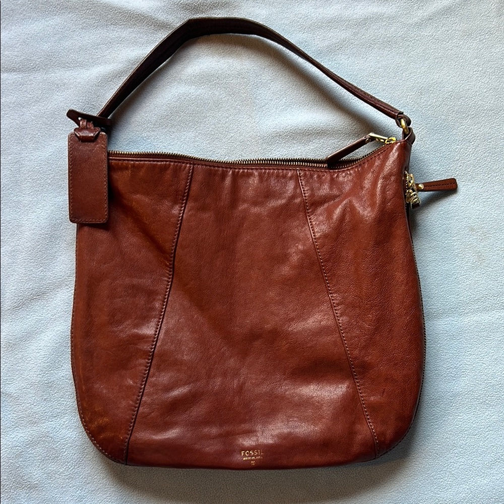 Fossil Brown Leather Women's Bag